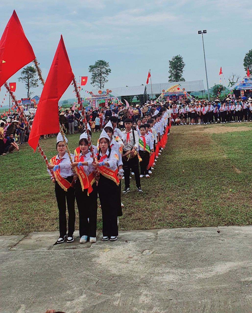 Xã Mỹ Lộc: Sôi nổi Hội trại hè thanh thiếu nhi năm 2022