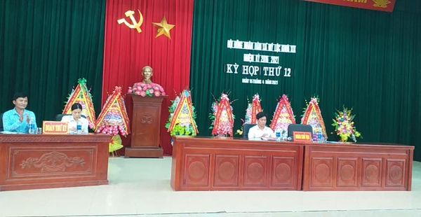 HĐND xã Mỹ Lộc tổ chức kỳ họp tổng kết HĐND xã khóa XIX nhiệm kỳ 2016 - 2021